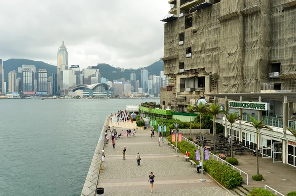 Straat van hong kong — Stockfoto