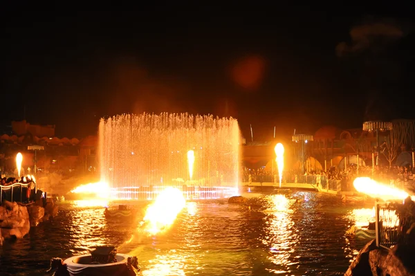 Fountain show in Ocean Park — Stock Photo, Image