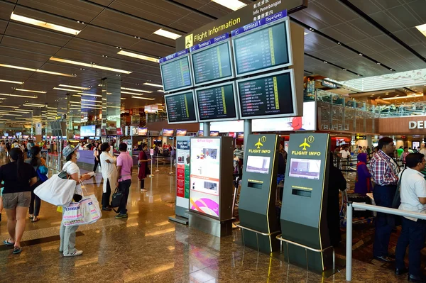 Changi Havalimanı İç — Stok fotoğraf