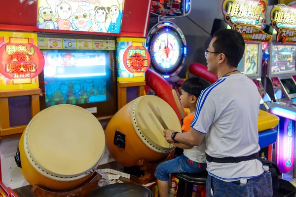 Interior of game zone — Stock Photo, Image