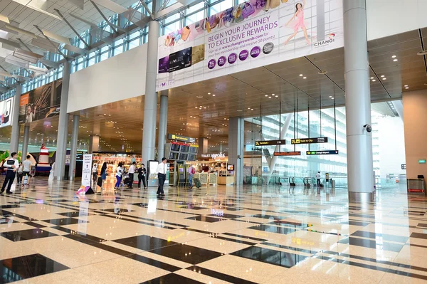 Interior of Changi Airport — Stock Photo, Image