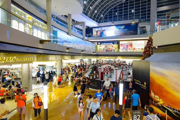Food court a Marina Bay Sands — Foto Stock