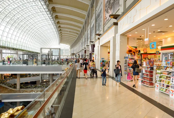 Shoppes in marina bay sands — Stockfoto