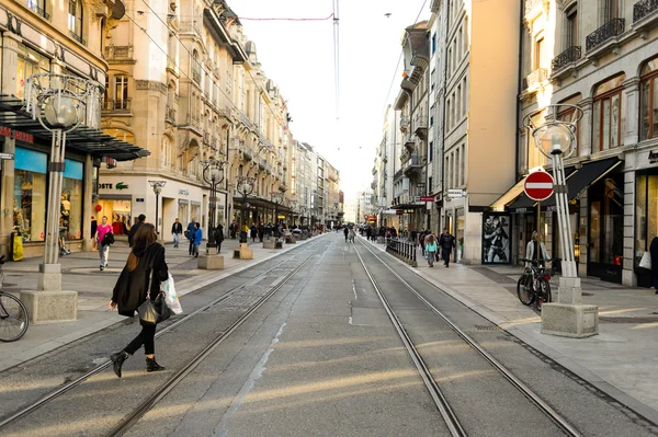 Cenevre şehrinin görünümü