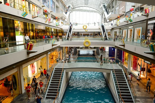 Tiendas en Marina Bay Sands — Foto de Stock