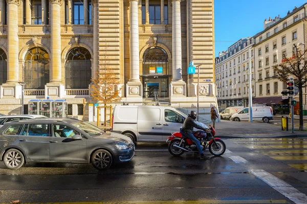 Blick auf die Stadt Genf — Stockfoto