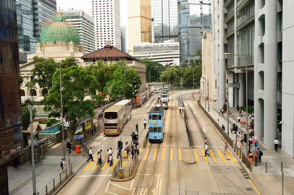 Gatan i Hong kong — Stockfoto