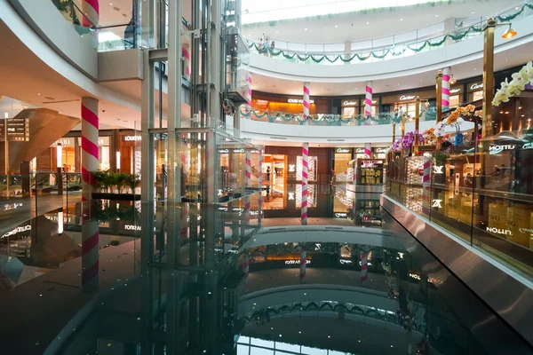 Tiendas en Marina Bay Sands — Foto de Stock