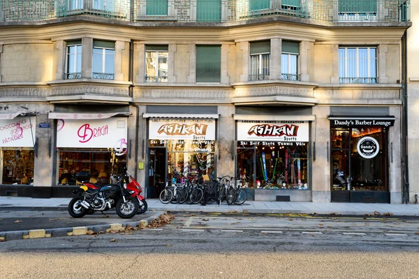 Uitzicht op de stad Genève — Stockfoto