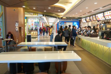 Mcdonald's restorandaki.