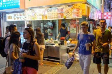 Mongkok sokak kafe