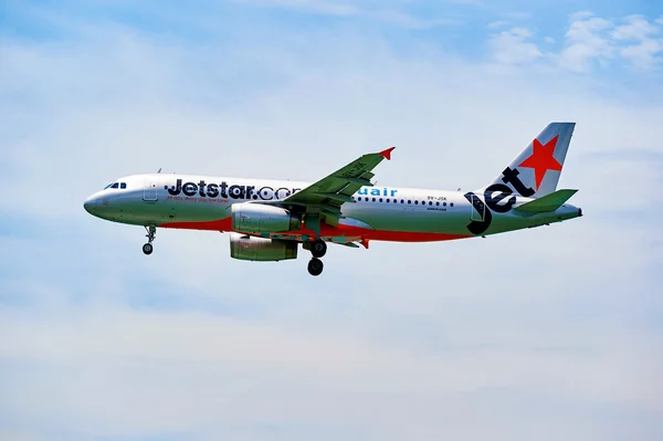 Самолёты Jetstar — стоковое фото