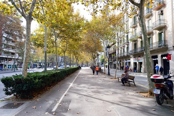 Barselona Caddesi, İspanya — Stok fotoğraf