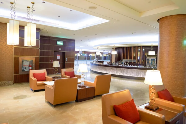 Lounge Emirates de primeira classe — Fotografia de Stock