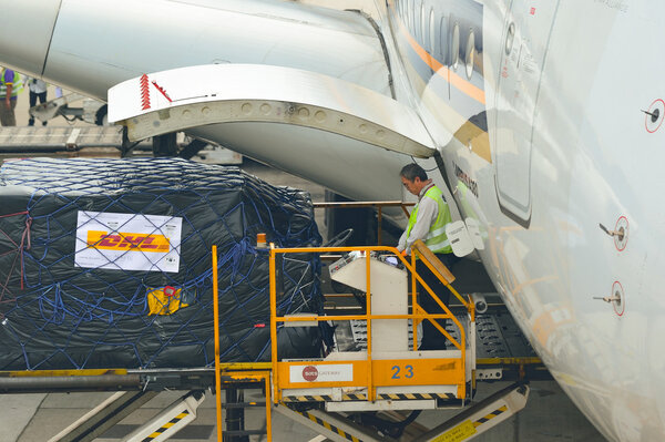 The Airbus A380 of Singapore Airlines