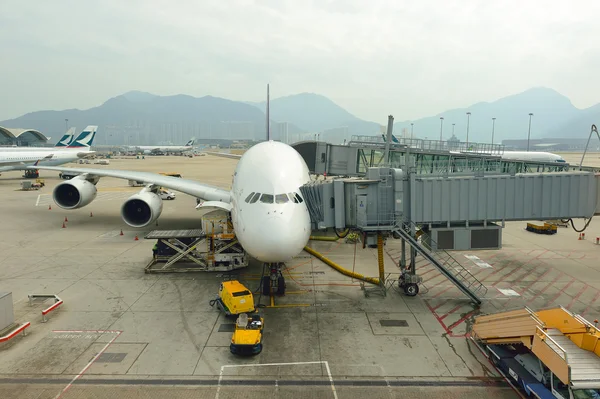Airbus A380 dari Singapore Airlines — Stok Foto