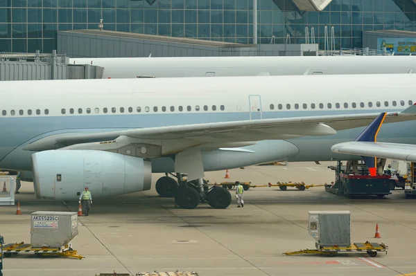 Airbus A330 di Hong Kong — Stok Foto