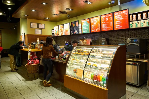 Café Starbucks en Shenzhen — Foto de Stock