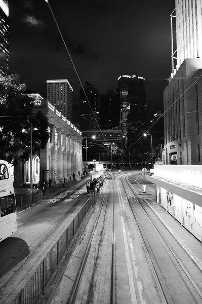 Hongkong bei Nacht — Stockfoto