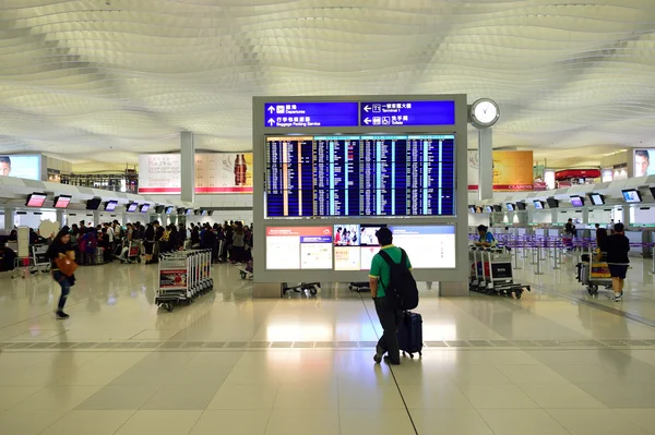 Internationale luchthaven Hongkong — Stockfoto