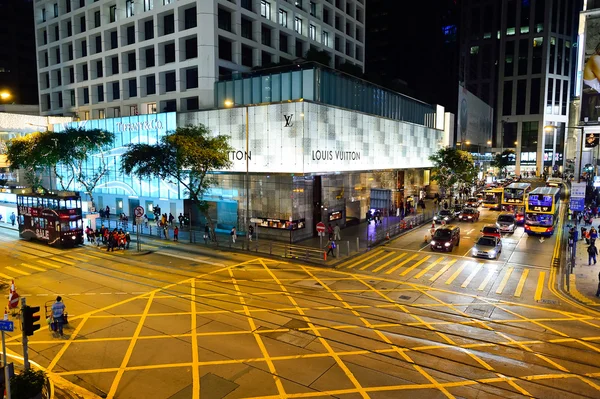 Hong Kong di notte — Foto Stock