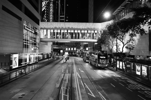 Hong Kong v noci — Stock fotografie