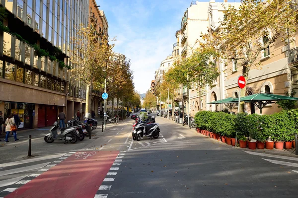 Street of Barcelona, Spagna — Foto Stock