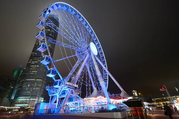 Roda gigante em Hong Kong — Fotografia de Stock