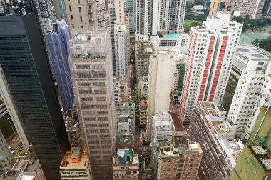 Hong Kong manzarası