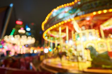 Ufuk Hong Kong geceleri