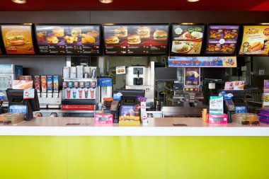 McDonald's Restoran içinde