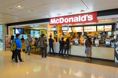 McDonald's Restoran içinde