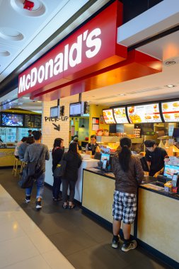 McDonald's Restoran içinde