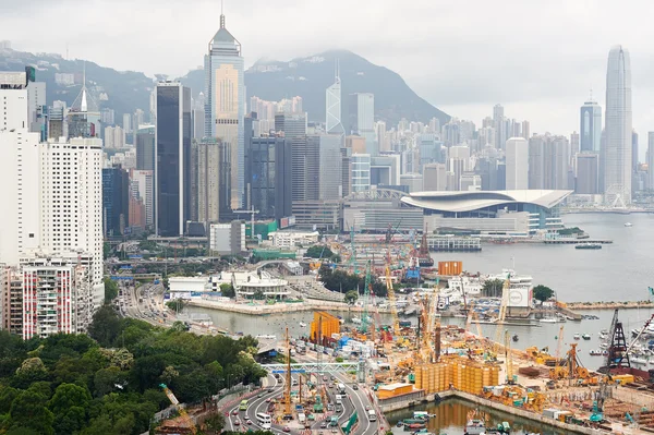 Pohled na Hong Kong — Stock fotografie