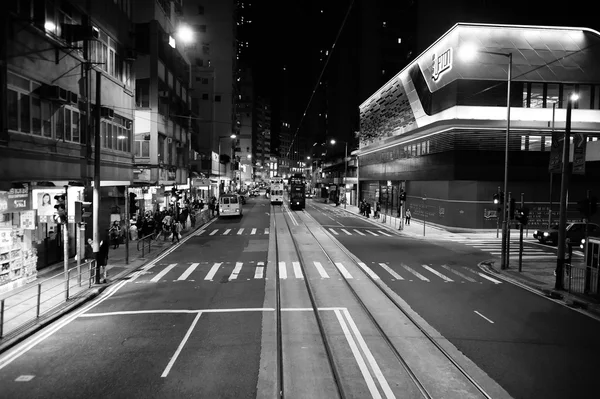 Hong Kong por la noche —  Fotos de Stock