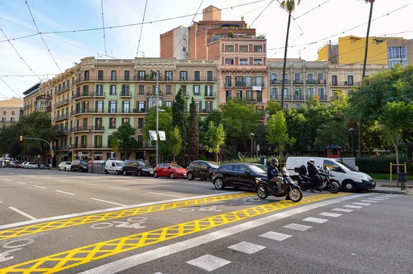 스페인 바르셀로나의 거리 — 스톡 사진