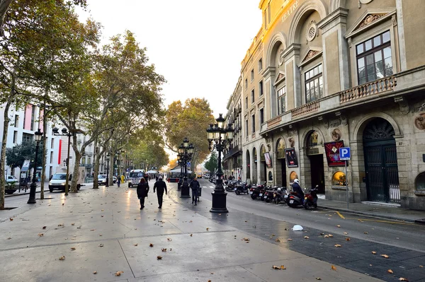 Street of Barcelona, Spain — Stock Photo, Image