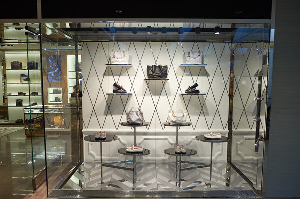 Shopping mall in Hong Kong