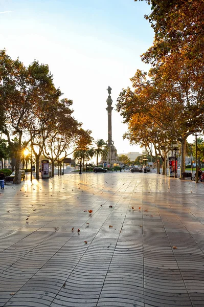 Street of Barcelona, Spain — Stock Photo, Image
