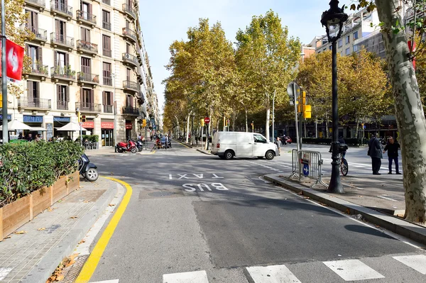스페인 바르셀로나의 거리 — 스톡 사진