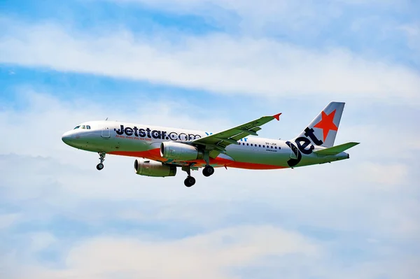 Самолёты Jetstar — стоковое фото