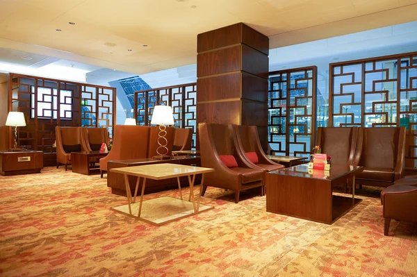 Emirates lounge di prima classe — Foto Stock