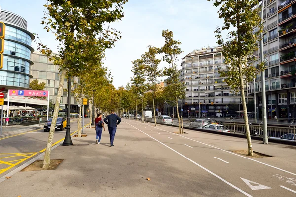 Barselona Caddesi, İspanya — Stok fotoğraf