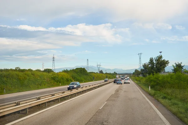 Oad from the airport to Verona — Φωτογραφία Αρχείου