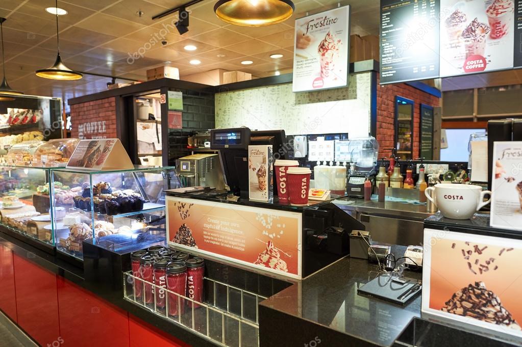 Interior Of Costa Coffee Stock Editorial Photo C Teamtime