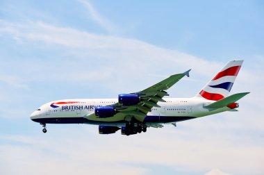 İngiliz Havayolları A380 açılış 