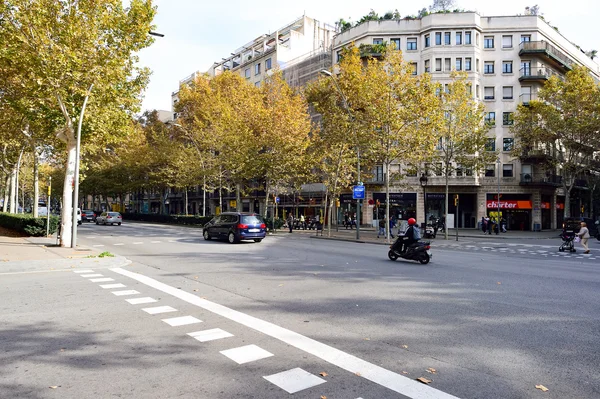 Rua de Barcelona, Espanha — Fotografia de Stock