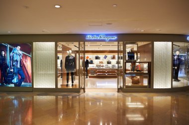 Hong Kong 'daki alışveriş merkezi.