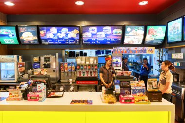 McDonald's Restoran içinde