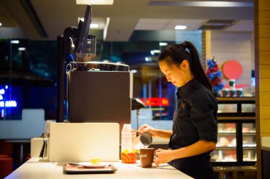 Shenzhen Mccafe barista